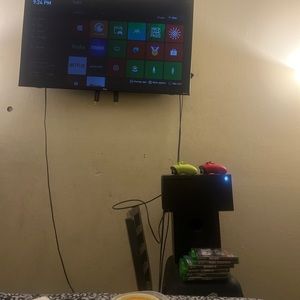 X BOX SERIES X WITH CONTROLLERS AND 6 GAMES